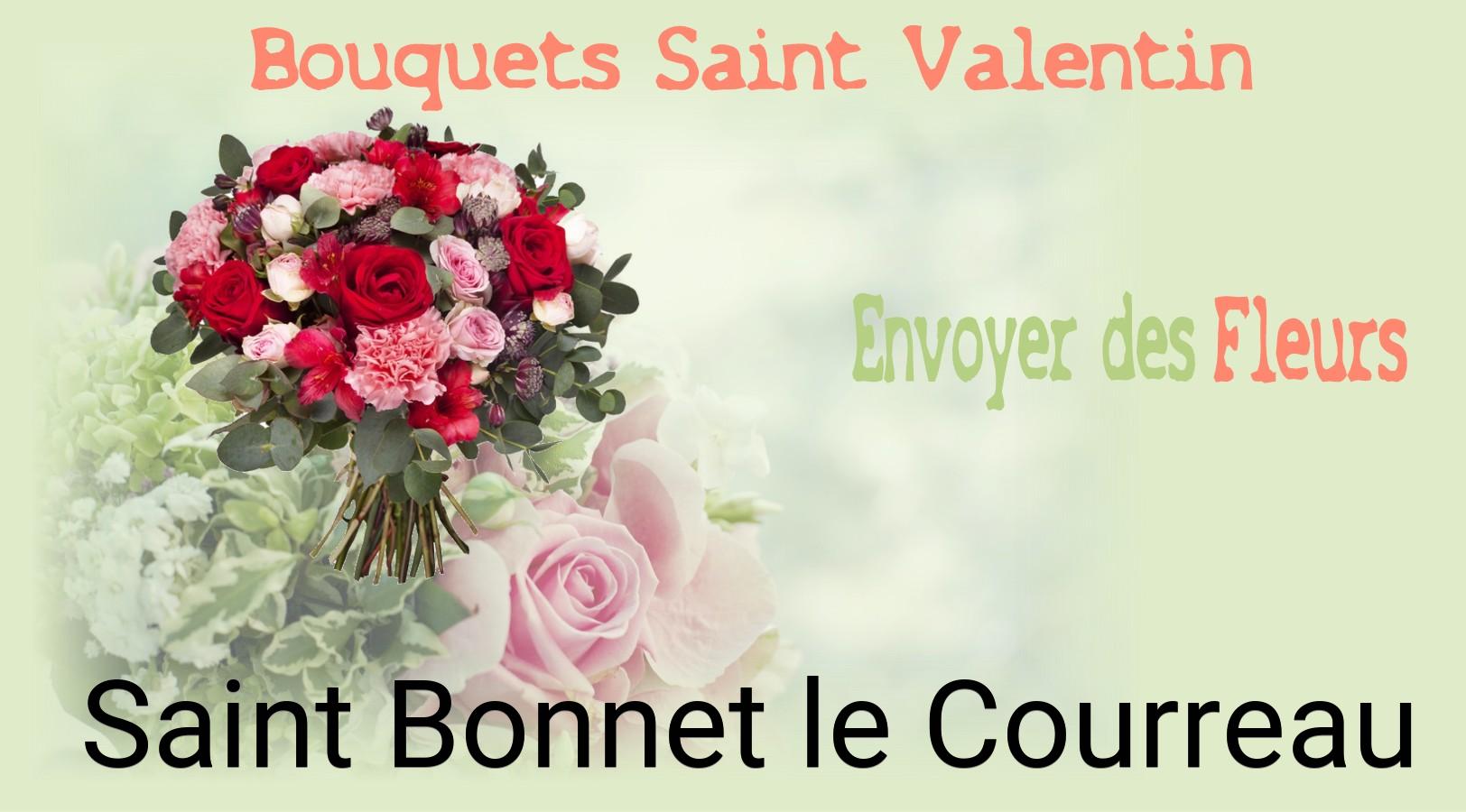 Roses de Saint-Valentin livrées à Saint-Bonnet-le-Courreau